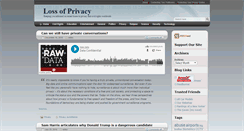 Desktop Screenshot of lossofprivacy.com